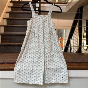 Tennis Racquet Print Sleeveless Nightgown